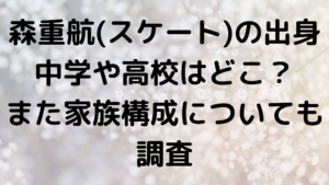 村上右磨 スケート の出身高校や経歴は 名前の読み方や父親についても調査 エンタメなかじょ